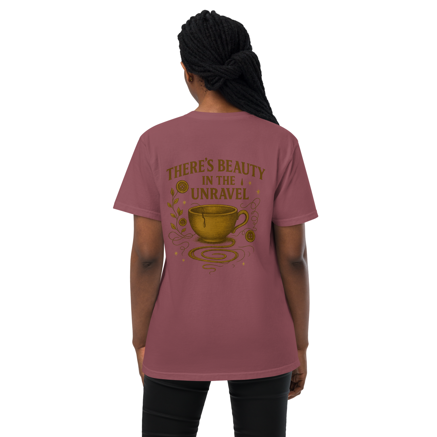 There’s Beauty in the Unravel™ — Comfort Colors Pocket Tee