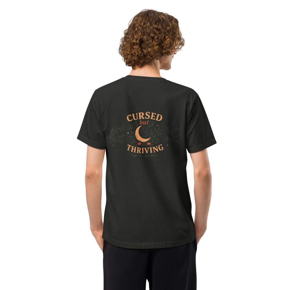 Cursed but Thriving | Witchy Oversized Tee