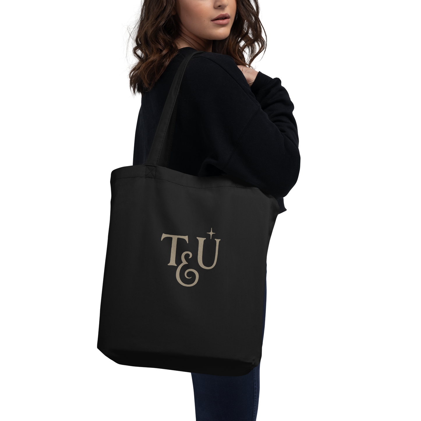 Witchy Momcore & Poetic Ragewear – Black Eco Tote Bag