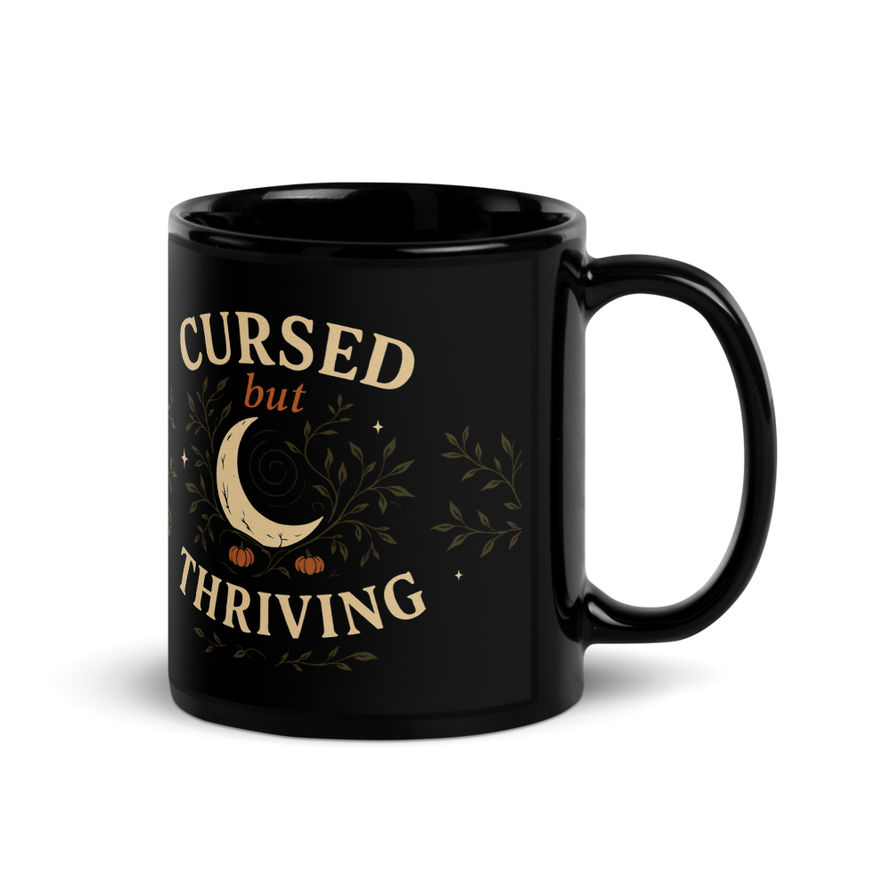 Cursed but Thriving | Witchy Mug