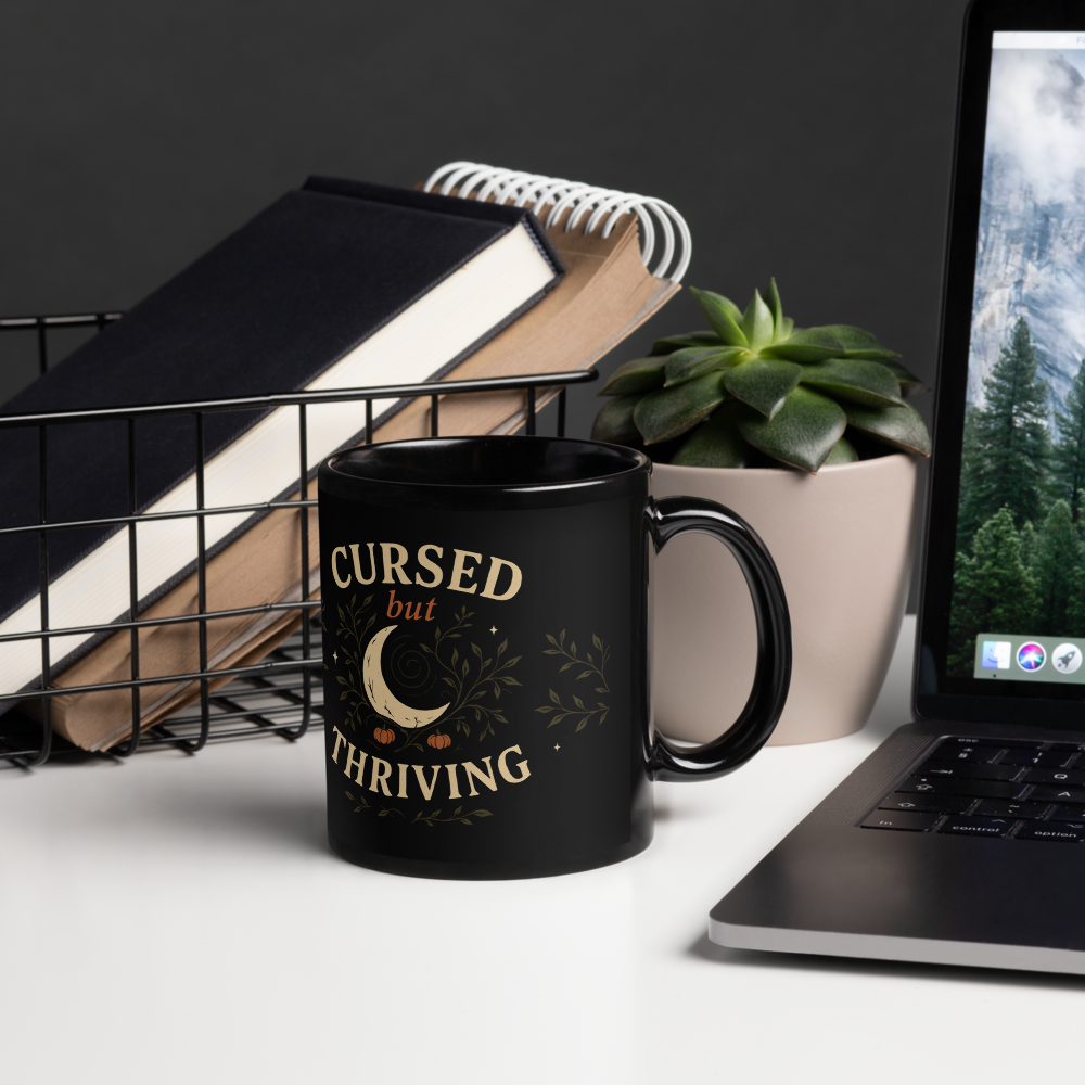 Cursed but Thriving | Witchy Mug