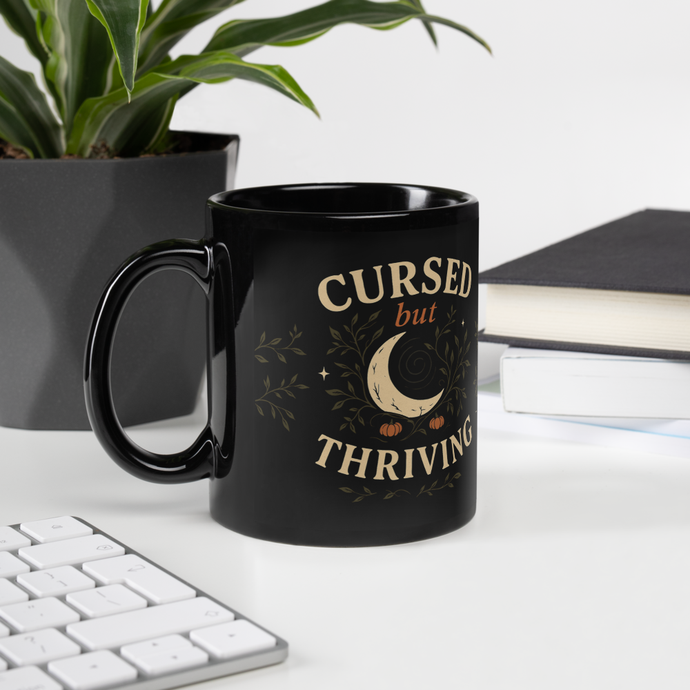 Cursed but Thriving | Witchy Mug