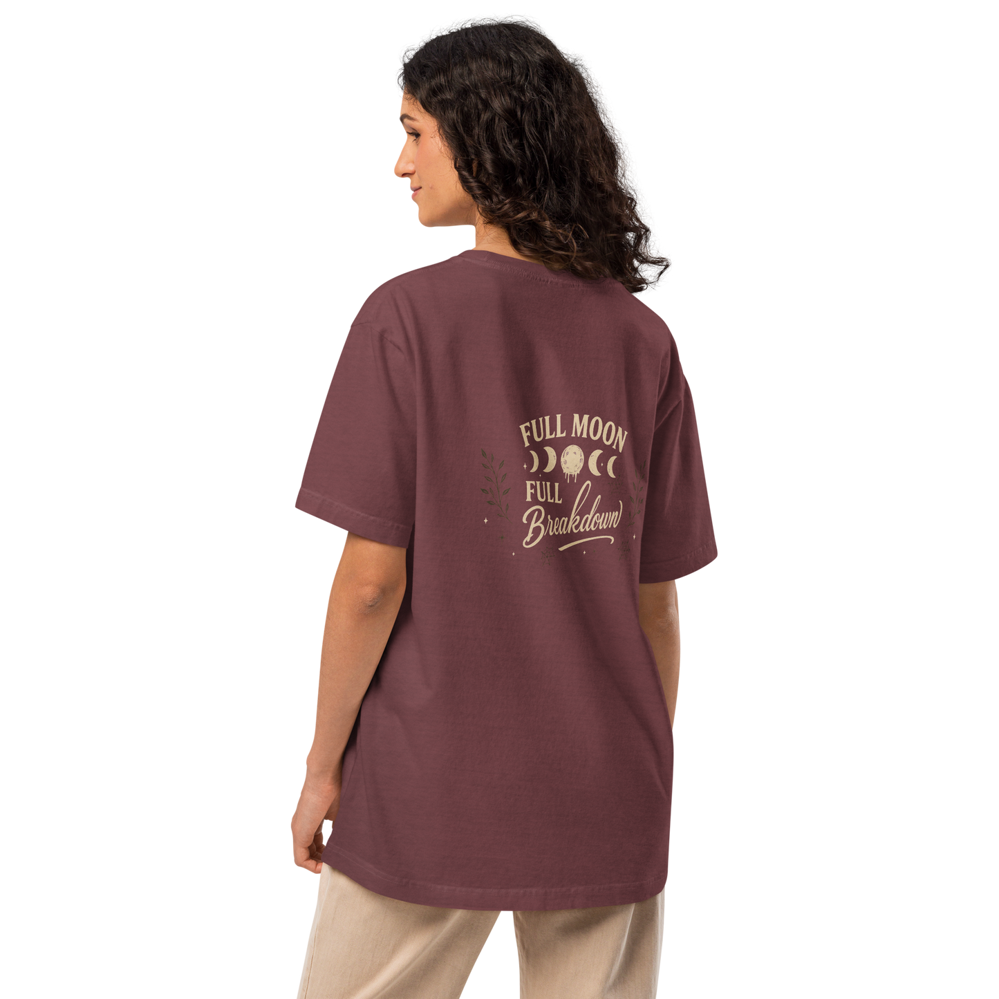Full Moon Full Breakdown | Organic Witchy Tee