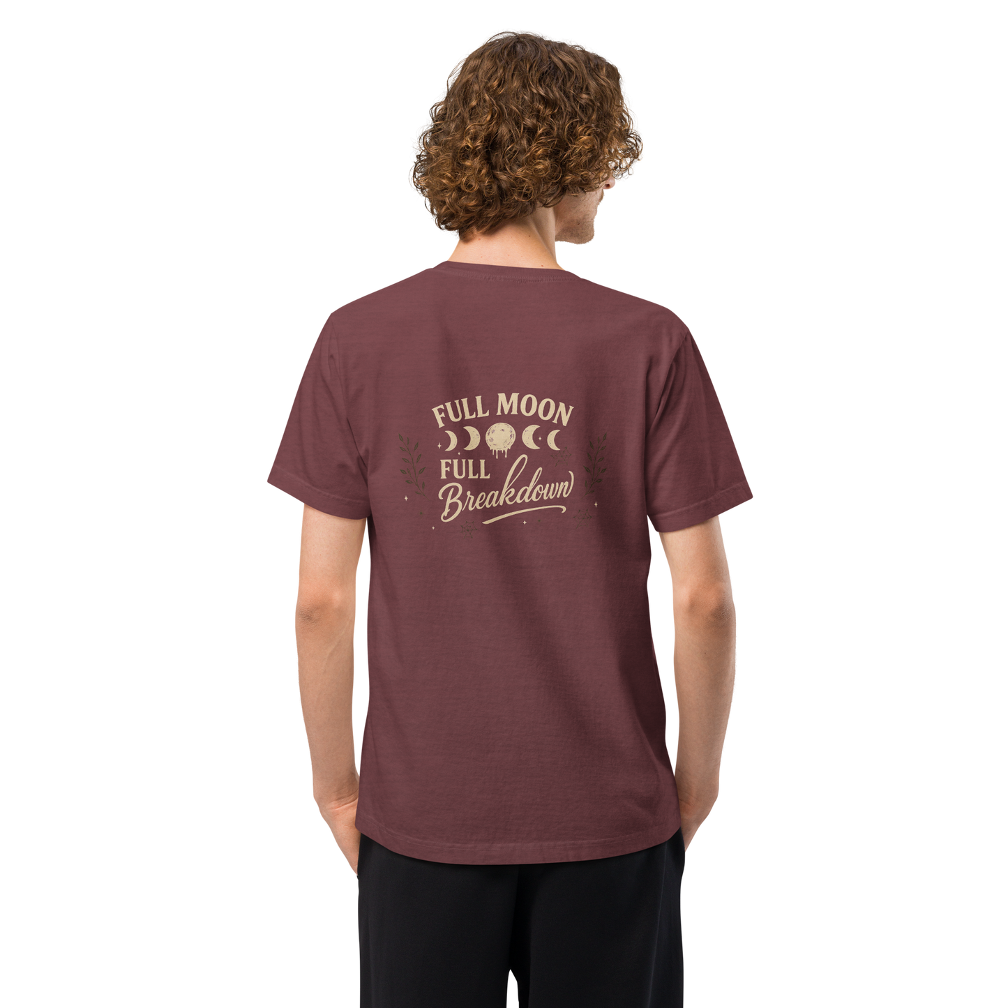 Full Moon Full Breakdown | Organic Witchy Tee