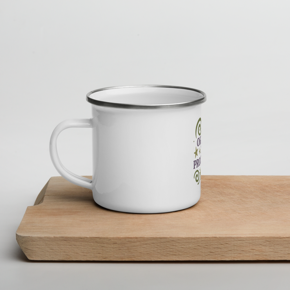 Okay But I’m Processing — Enamel Mug