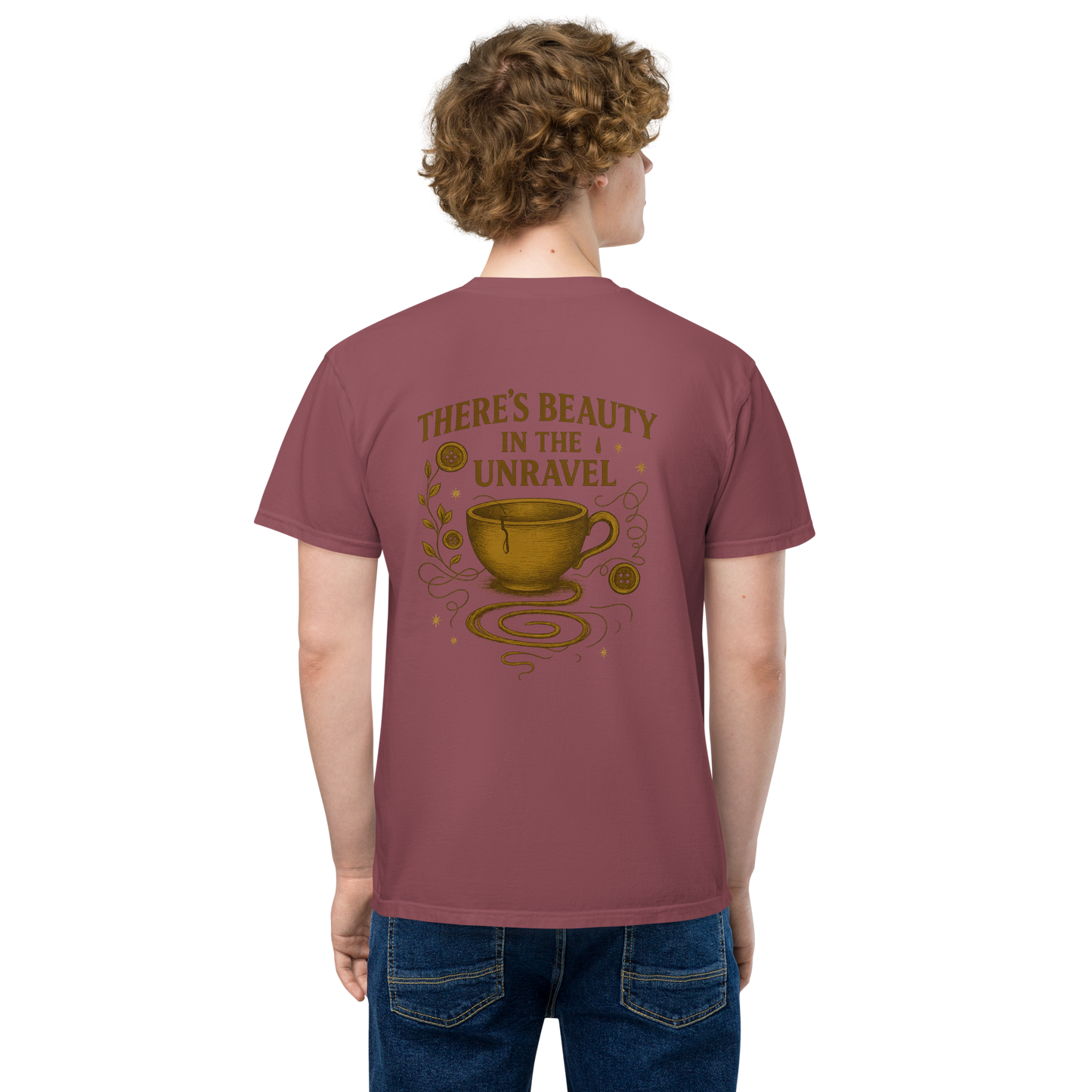 There’s Beauty in the Unravel™ — Comfort Colors Pocket Tee