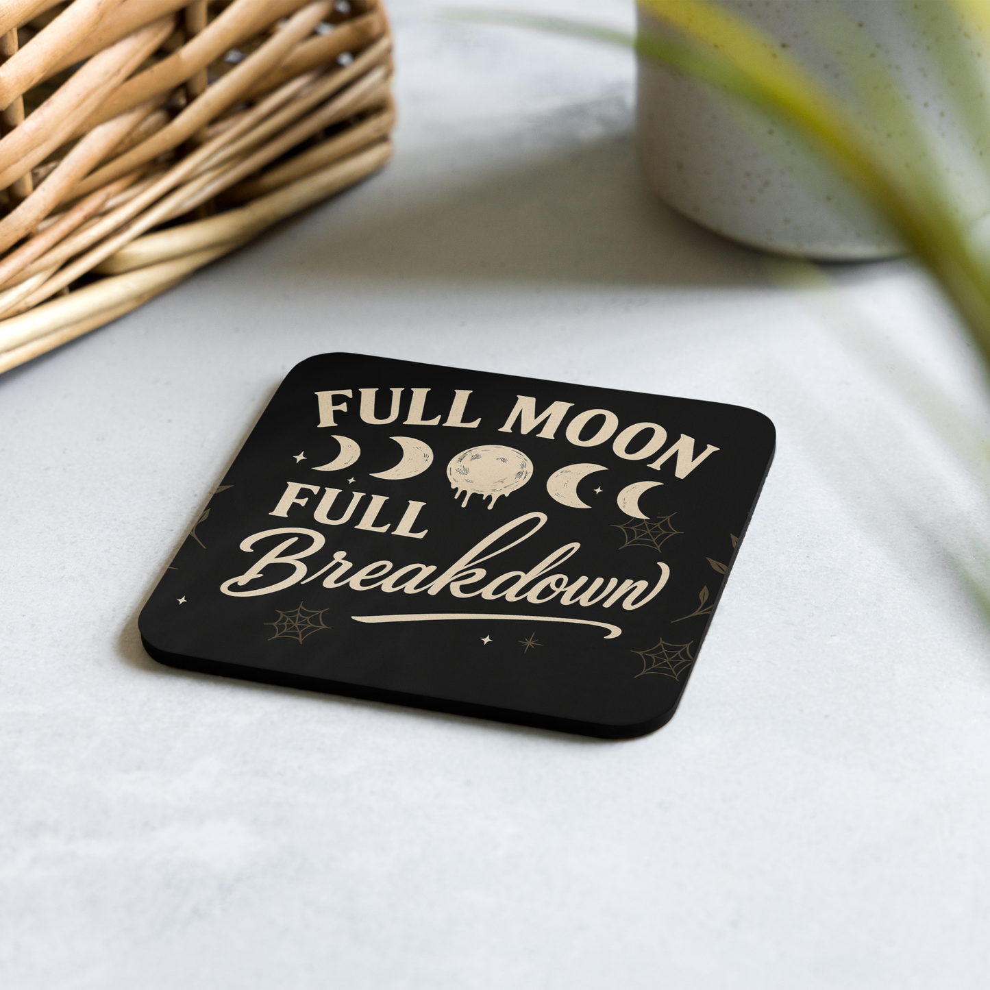 Full Moon Full Breakdown | Witchy Coaster