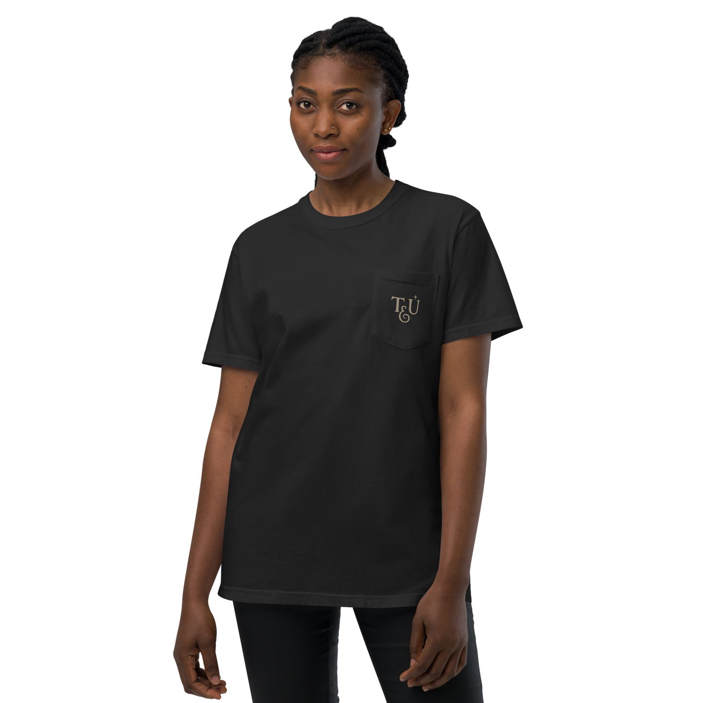 I Put the Hex in Complex Trauma Pocket T-Shirt | Witchy Comfort Colors Tee