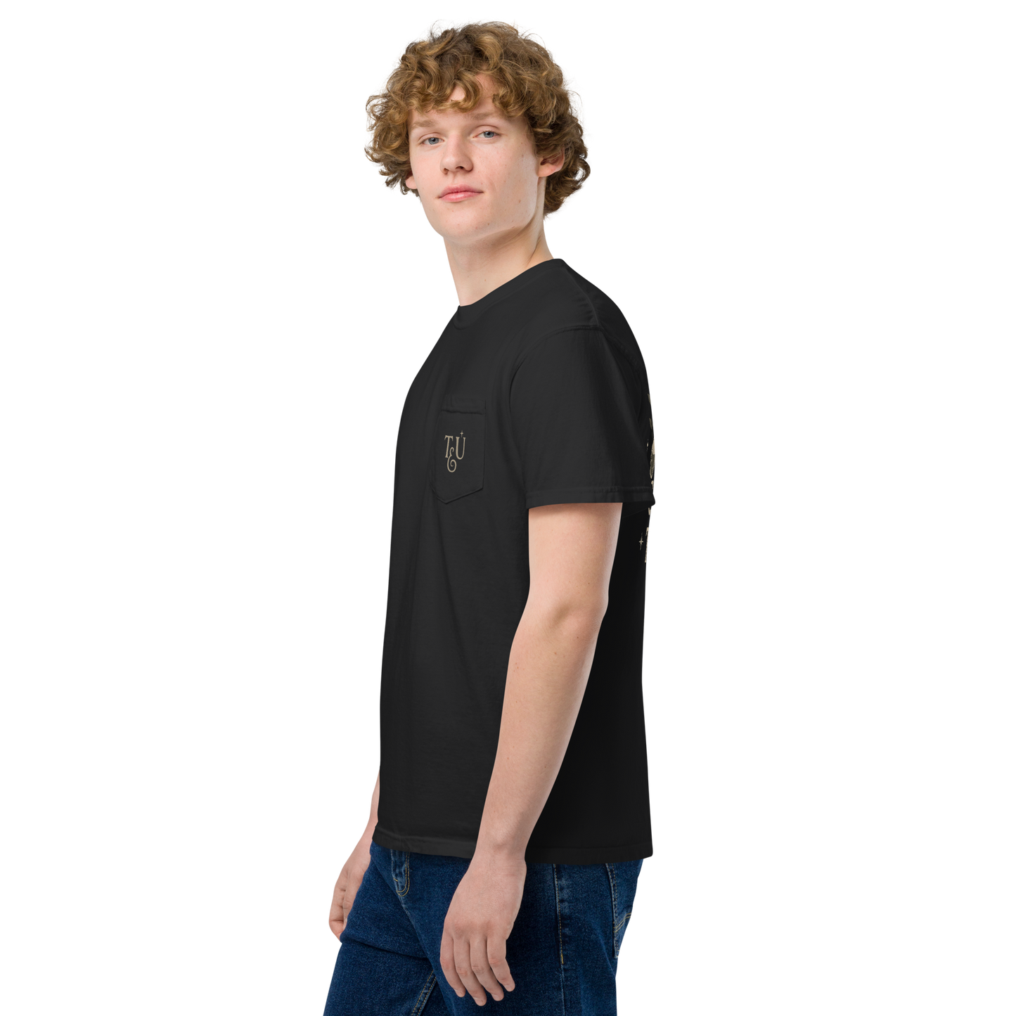 I Put the Hex in Complex Trauma Pocket T-Shirt | Witchy Comfort Colors Tee