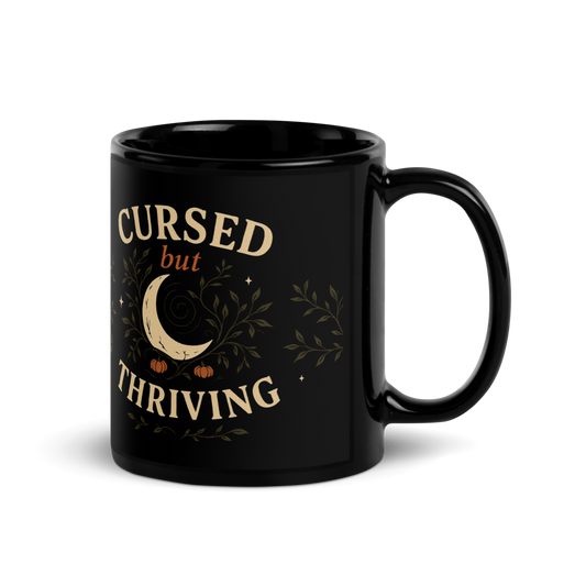 Cursed but Thriving | Witchy Mug