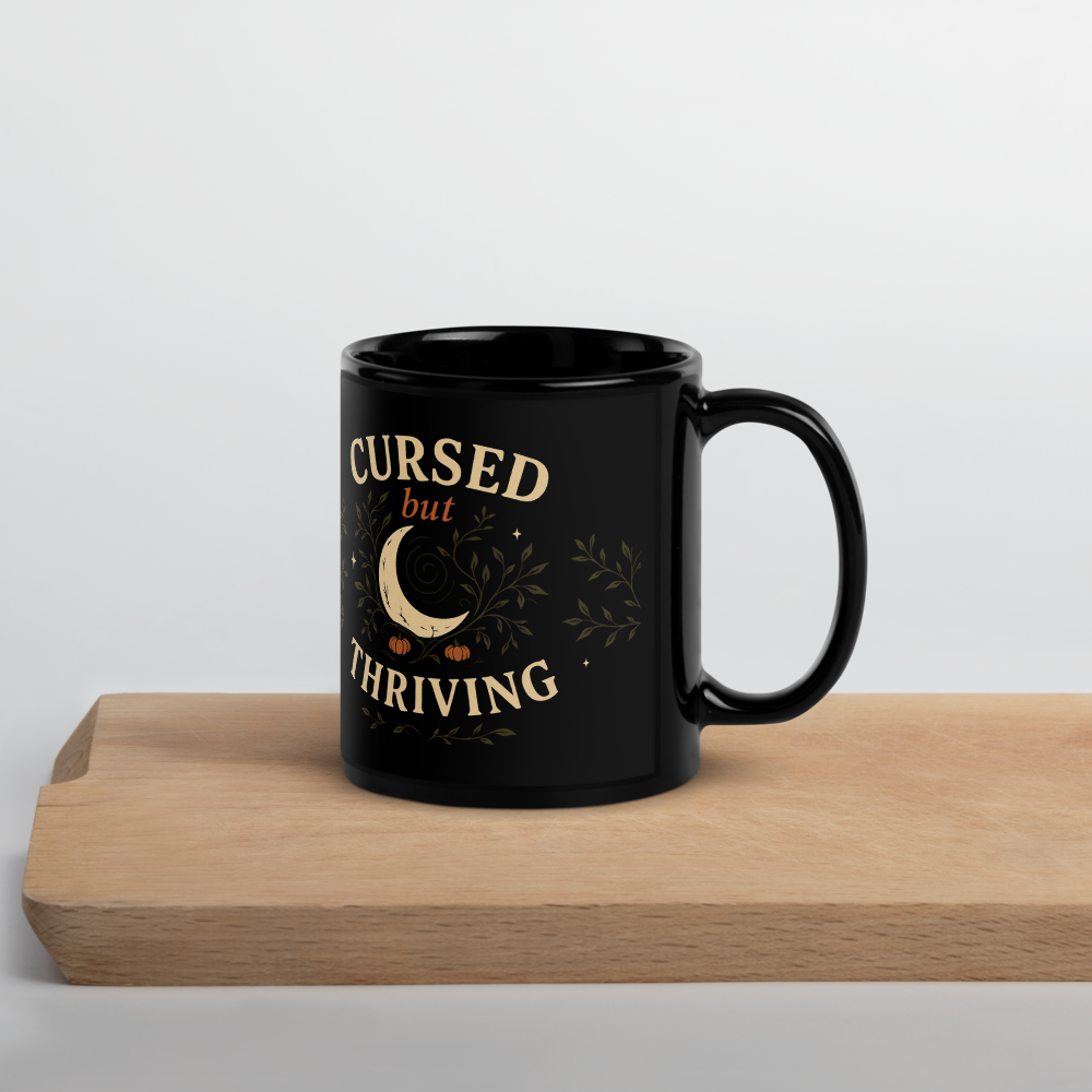 Cursed but Thriving | Witchy Mug