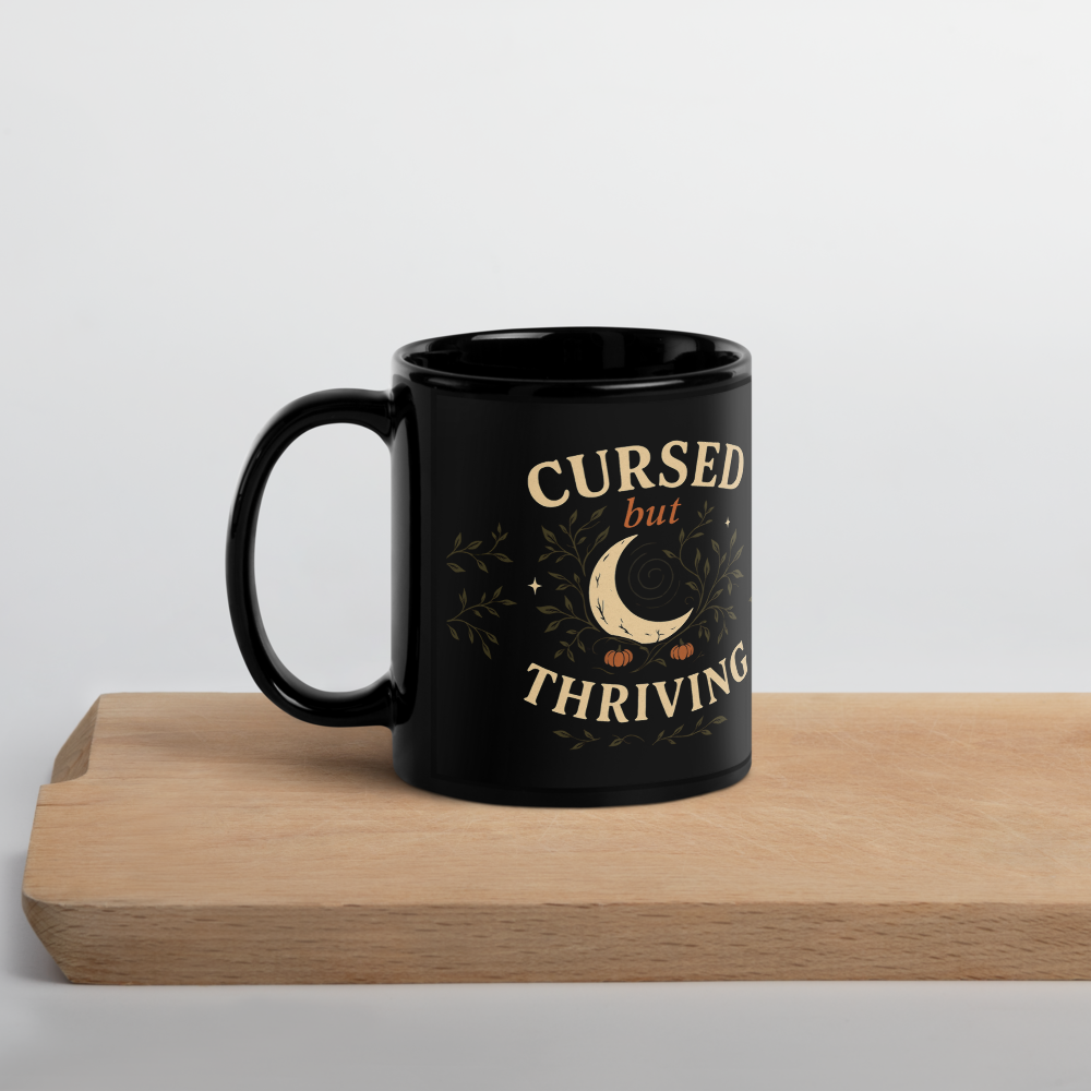 Cursed but Thriving | Witchy Mug