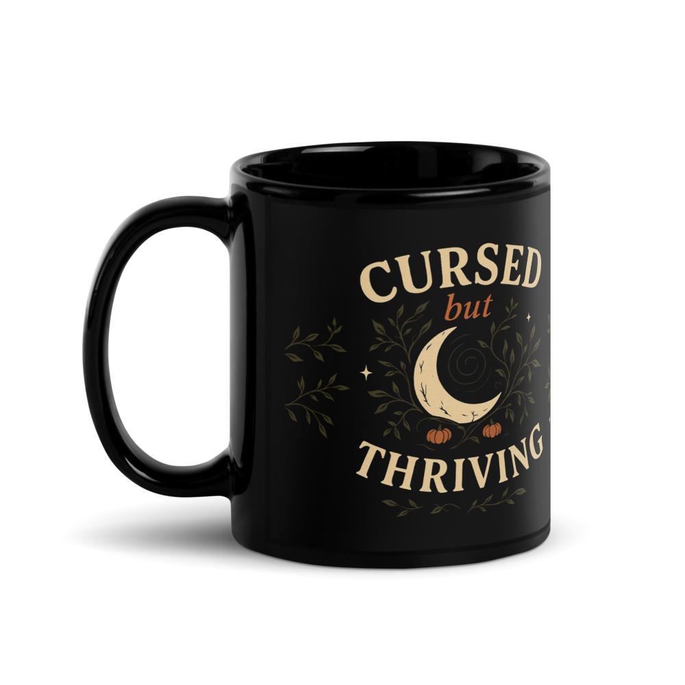 Cursed but Thriving | Witchy Mug
