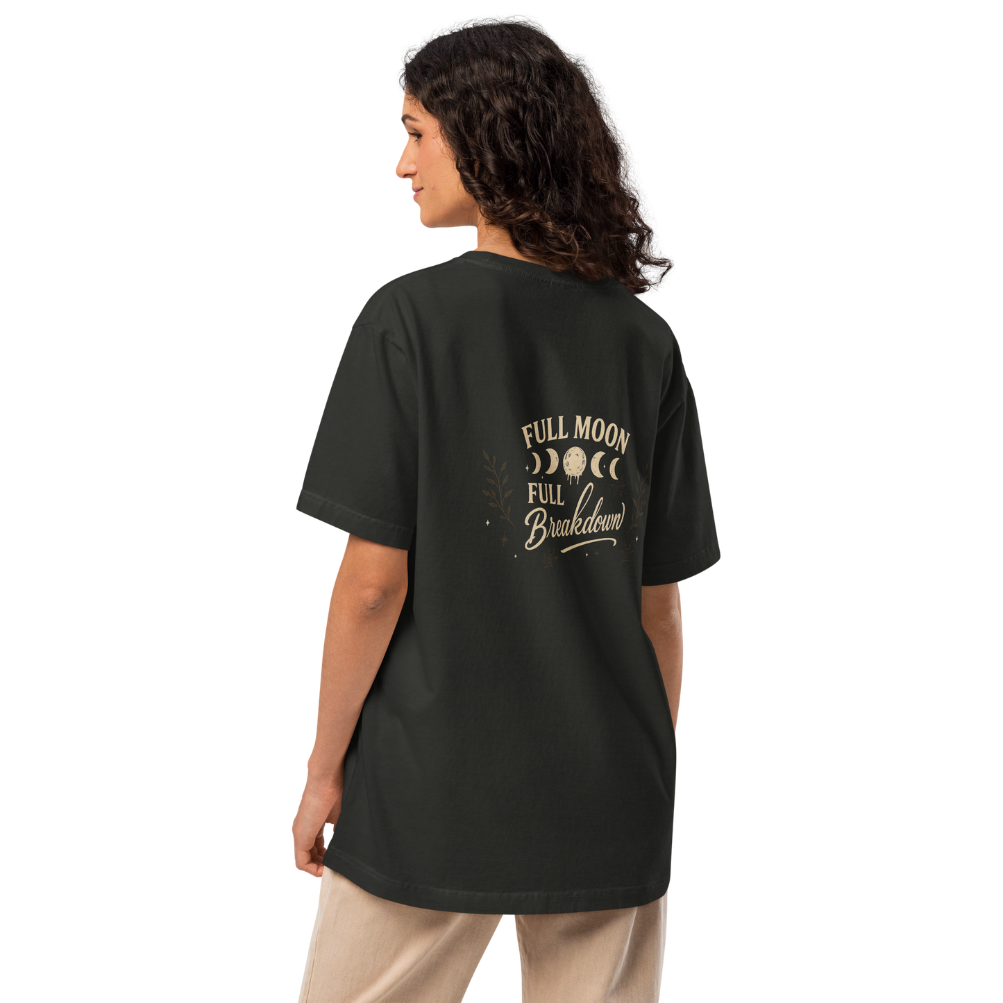 Full Moon Full Breakdown | Organic Witchy Tee